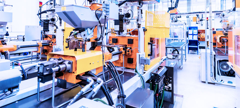 injection molding machinery